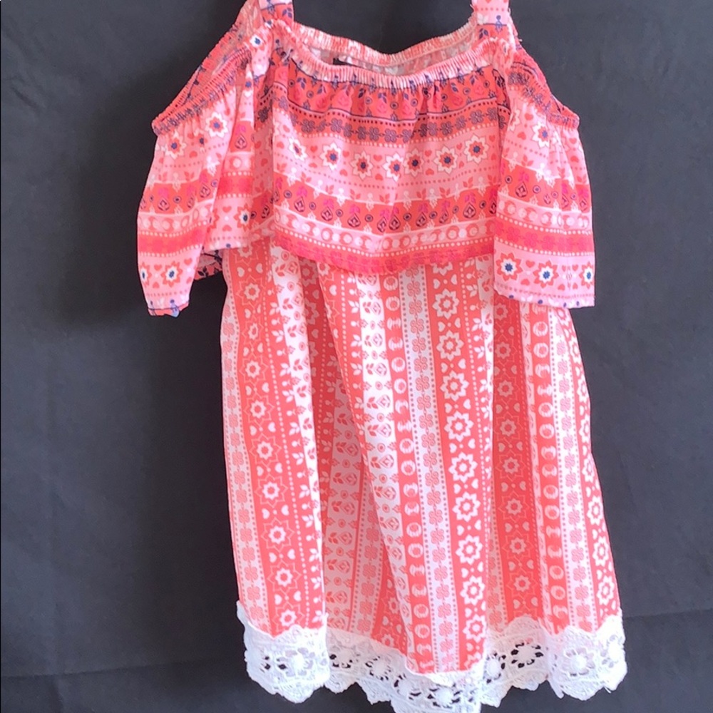 sequin hearts girls tank top